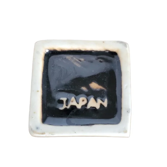 Miniature Porcelain Japanese Vase Hand-Painted with Art Of Chokin Style 3.5" Vtg - Picture 12 of 13